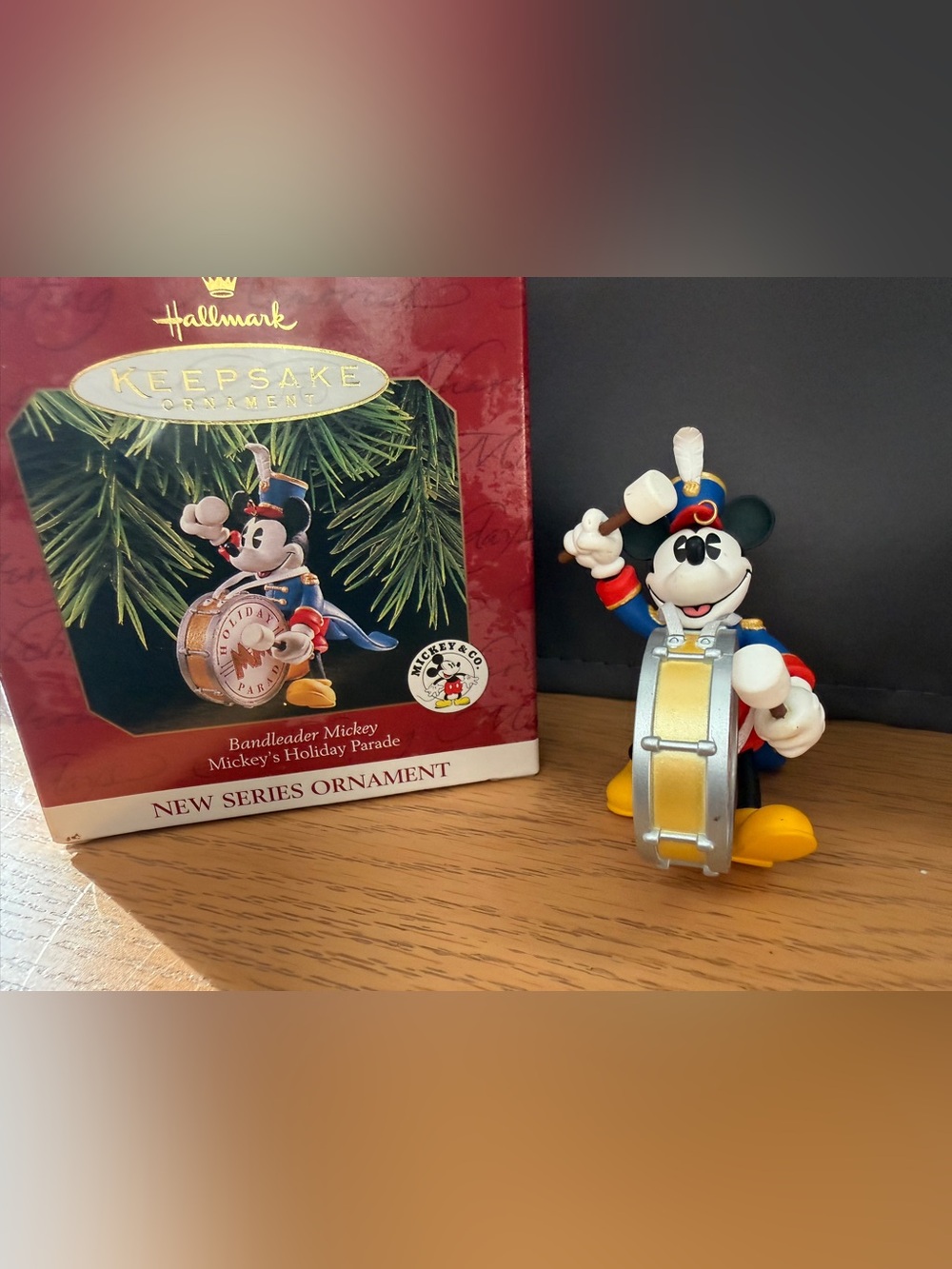Hallmark Mickey’s Holiday Parade Keepsake Series Ornaments 1 2 Mickey Minnie - Picture 2 of 12